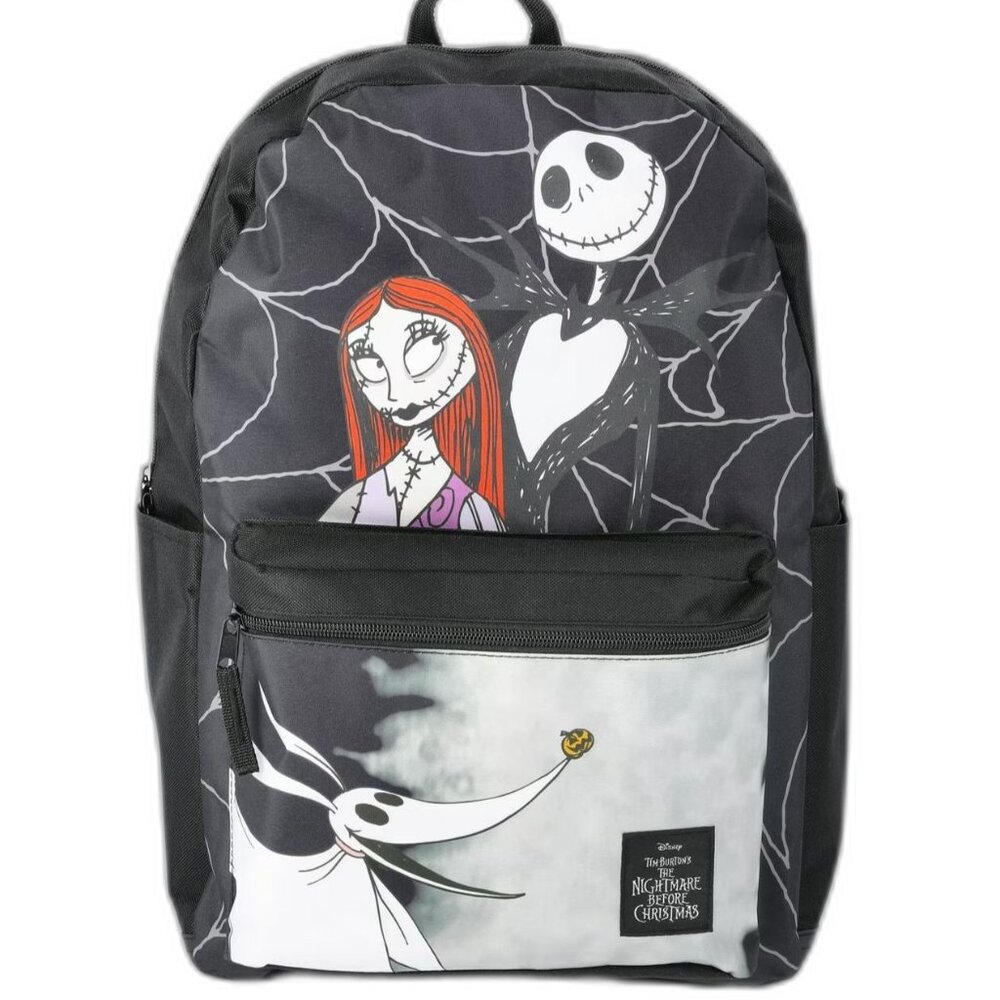 Disney Nightmare Before Christmas Hooded Backpack 17 Inch UNISEX NEW